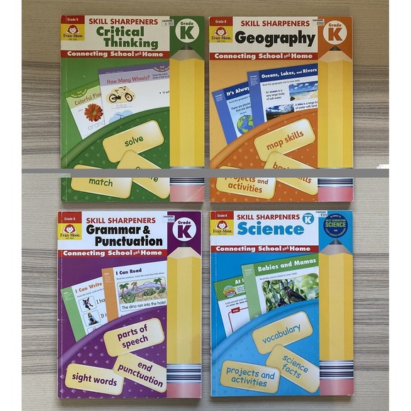 Kindergarten Science Grammar Geography Critical Thinking Homeschool Curriculum K - Picture 2 of 16